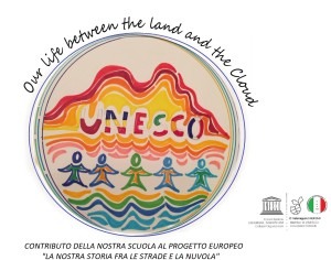 logo progetto Unesco "Our life between the land and the cloud"